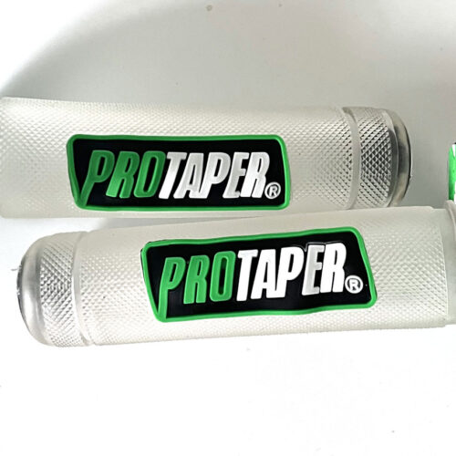 Гріпси для керма мотоцикла Protaper прозорі green