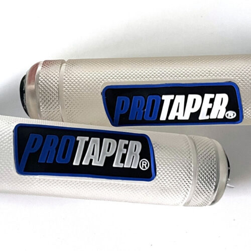 Гріпси для керма мотоцикла Protaper прозорі blue