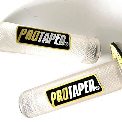 Гріпси для керма мотоцикла Protaper прозорі yellow