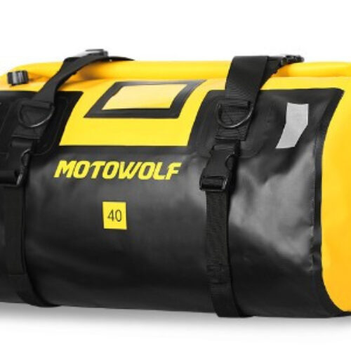 Мото сумка motowolf 0717 40L black yellow