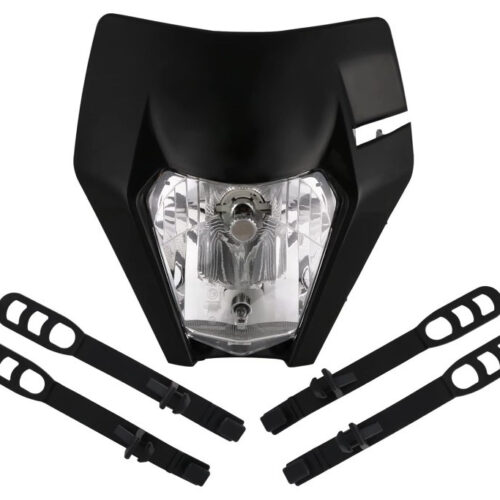 Фара для мотоцикла ендуро KTM EXC SX SXF EXC MX SMR 2 чорна