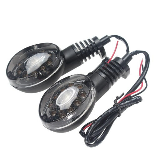 Мото повороти led KAWASAKI NINJA 250R KLS 250 S SF 650 Vulcan S чорні
