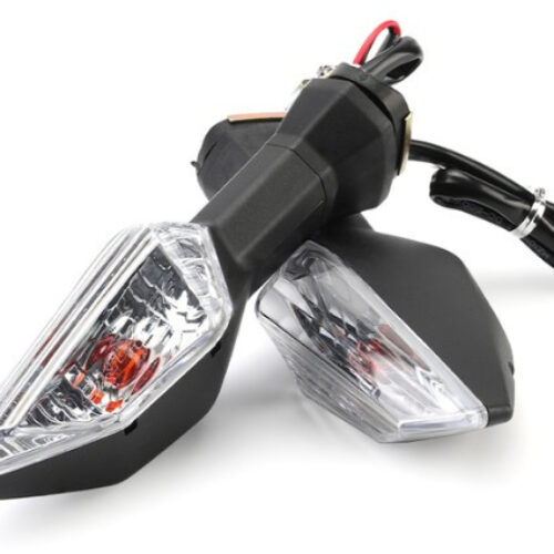 Мото повороти Kawasaki Z400 Z650 Z800 Z900 Z1000 Z250 Z300 Versys X300 1000 650 Klr Ninja 125 Z250SL прозорі