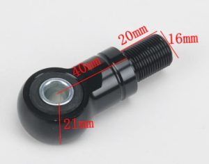 Подовжувач – перехідник заднього газового амортизатора чорний 40mm
