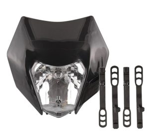 Фара для мотоцикла ендуро KTM EXC SX SXF EXC MX SMR чорна