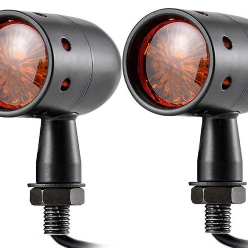 Мото повороти чоппер 3 led чорні